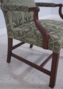 L71987: Pair SOUTHWOOD Newly Upholstered Chippenda