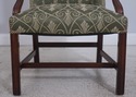 L71987: Pair SOUTHWOOD Newly Upholstered Chippenda