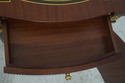 L71925: Pair Italian VERSACE Mahogany Nightstands