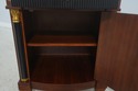 L71925: Pair Italian VERSACE Mahogany Nightstands