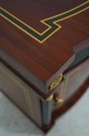 L71925: Pair Italian VERSACE Mahogany Nightstands
