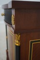 L71925: Pair Italian VERSACE Mahogany Nightstands