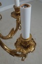 F71979: French Empire Style Solid Brass 8 Arm Chan