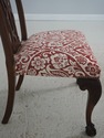 L71565: Set of 6 Mahogany Chippendale Style Dining