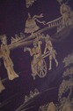 L67013: Chinoiserie Paint Decorated Secretary Desk