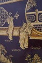 L67013: Chinoiserie Paint Decorated Secretary Desk