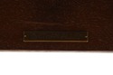 67144: ETHAN ALLEN Federal Style Inlaid Mahogany C