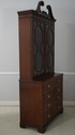 66078: BAKER Federal Style Mahogany China Cabinet 