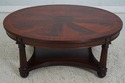 L67090: HENKEL HARRIS Oval Mahogany Model 5249 Cof