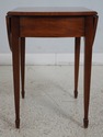 L67068: ETHAN ALLEN Figural Mahogany Pembroke Styl