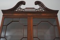 66078: BAKER Federal Style Mahogany China Cabinet 