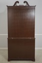 66078: BAKER Federal Style Mahogany China Cabinet 