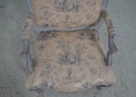 63197EC: French Louis XV Upholstered Armchair & Ma