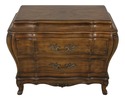 58292EC: KARGES French Style Walnut Nightstand Che