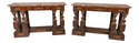 58799/00EC: Pair Antique Charles X Inlaid Mahogany