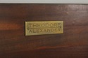 L58720EC: THEODORE ALEXANDER Neoclassical Mahogany