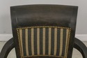 L58894EC: Pair Regency Style Striped Upholstery Op