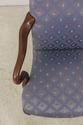 58913EC: Pair FAIRINGTON Queen Anne Cherry Upholst