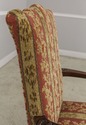 58865EC: Pair HENREDON Chippendale Upholstered Arm