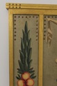 58734EC: Large Gold Gilt Fruit Decorated Panel Tru