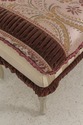 58729EC: French Style Decorator Upholstered Seat O