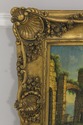 F58663EC: Mediterranean Coastal Scene Framed Oil P