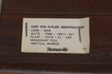 58774EC: THOMASVILLE Chippendale Mahogany Beveled 