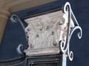 62120EC: Large Wrought Iron Decorated Silver Wall 