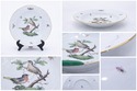 F72084: HEREND ROTHSCHILD Bird Pattern Set of Fine
