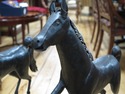 LF41774EC: Pair Horse Weathervanes On Stand