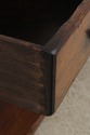 66415: English Tudor Oak 2 Tier Console Table