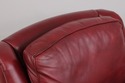 74112: HANCOCK & MOORE Red Leather Oversized Chair
