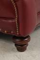 74112: HANCOCK & MOORE Red Leather Oversized Chair