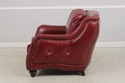 74112: HANCOCK & MOORE Red Leather Oversized Chair