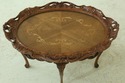 51030EC: Vintage 1930s French Style Inlaid Mahogan