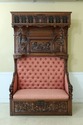 L50909EC: Fine Quality Antique Carved Walnut Conti