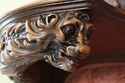 L50909EC: Fine Quality Antique Carved Walnut Conti