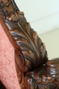 L50909EC: Fine Quality Antique Carved Walnut Conti