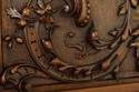 L50909EC: Fine Quality Antique Carved Walnut Conti