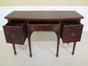 46373EC: MAITLAND SMITH Bowfront Federal Mahogany 