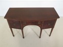 46373EC: MAITLAND SMITH Bowfront Federal Mahogany 