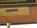 46373EC: MAITLAND SMITH Bowfront Federal Mahogany 