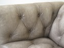 L57912EC: MAITLAND SMITH Tufted Gray Modern Leathe