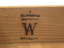 31256EC: KITTINGER WA-1006 Federal Mahogany Pembro