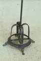 F51120EC: Pair Wrought Iron Tall Candle Stick Cand