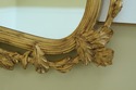 51058EC: LABARGE Ornate Gold Frame Mirror