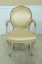 51038EC: BAKER French Louis XV Style Upholstered O