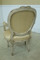 51038EC: BAKER French Louis XV Style Upholstered O