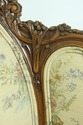 54194EC: Vintage Ornately Carved Walnut Upholstere