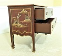 L54197EC: Chinoiserie Decorated Finish 2 Drawer Co